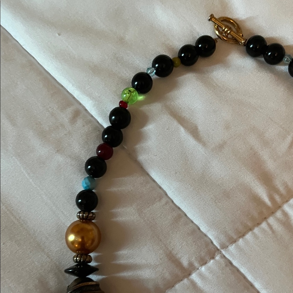 Multicolor Beaded Necklace - image 6